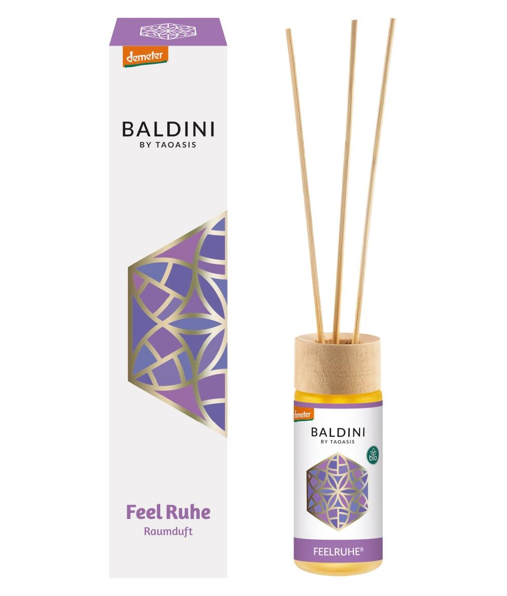 Mikado Tranquilidad: lavanda, benjuí y naranja.