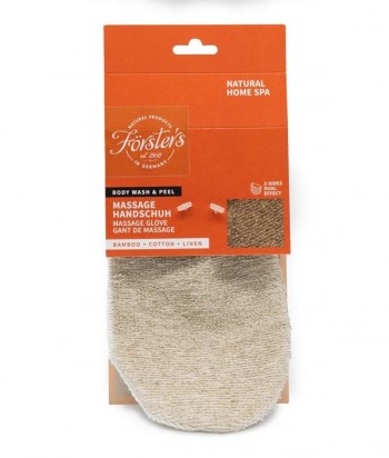 Guante de masaje&exfoliación 2 en 1. Un lado suave y otro medio para todas las partes del cuerpo. **