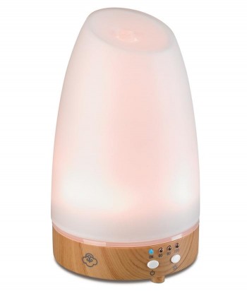 Difusor Astro Blanco Serene. Ultrasonido 90ml. Vidrio y Madera