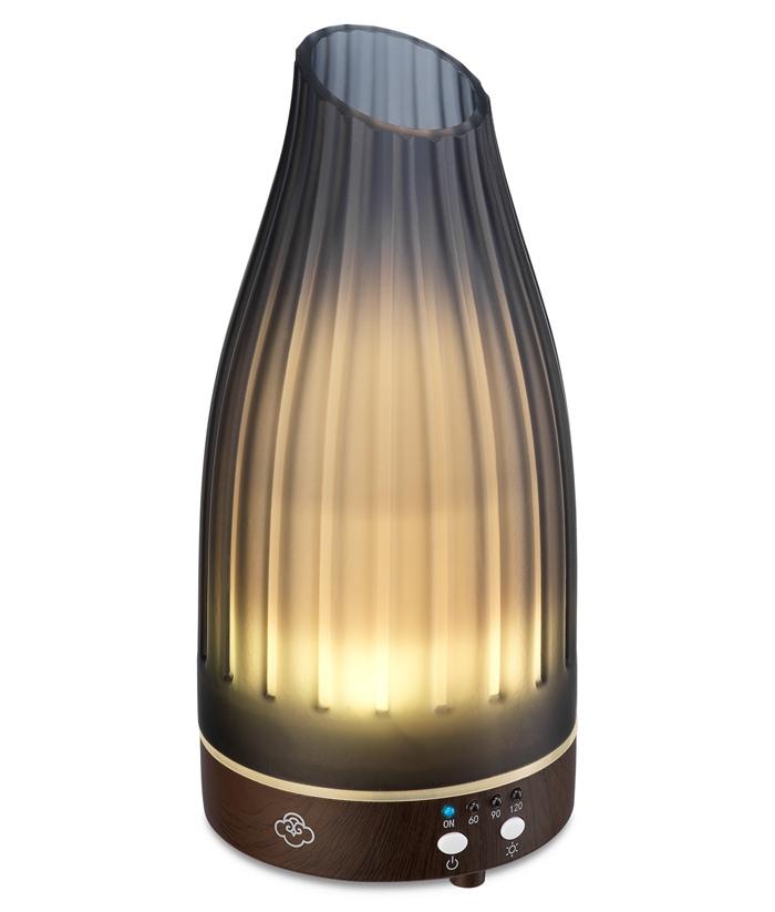 Difusor Crepúsculo Serene. 90 ml. Vidrio y madera.