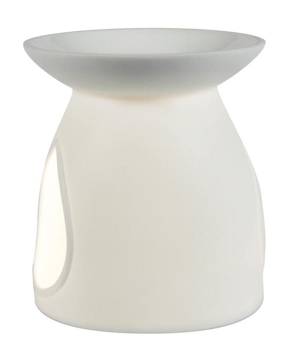 Difusor a vela de porcelana Liso Kerzenfarm. 10,5x9