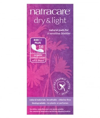 Natracare. Compresa Incontinencia Dry and Light Plus. 16 uds.