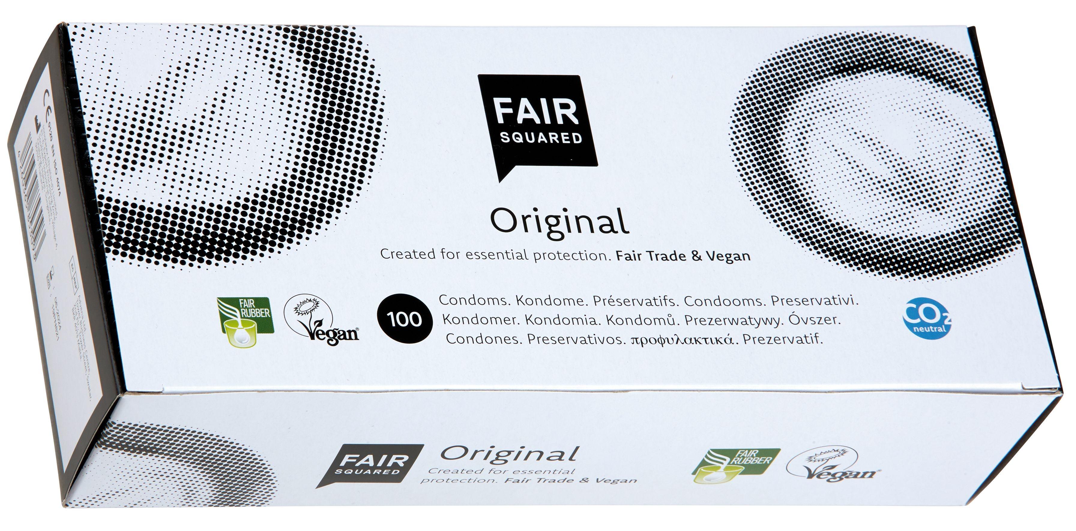 Preservativos Fair Squared Original 100 uds-granel.