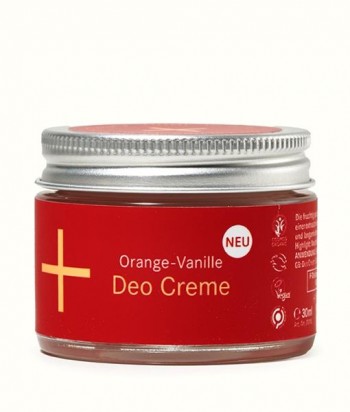 I+M. Desodorante en crema Naranja y Vainilla. 30ml.