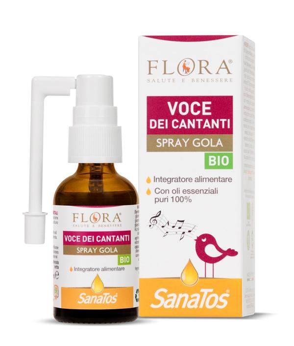 Flora-Spray oral Voz del cantante. Calmante garganta y afonía. 25 ml