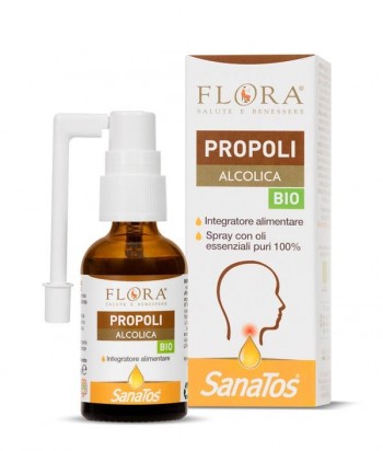 Própolis con Alcohol. Spray 30ml. Flora.