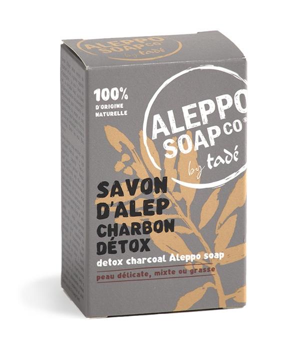 Tadé-Jabón Alepo con carbón detox, especial acné. 150 gr