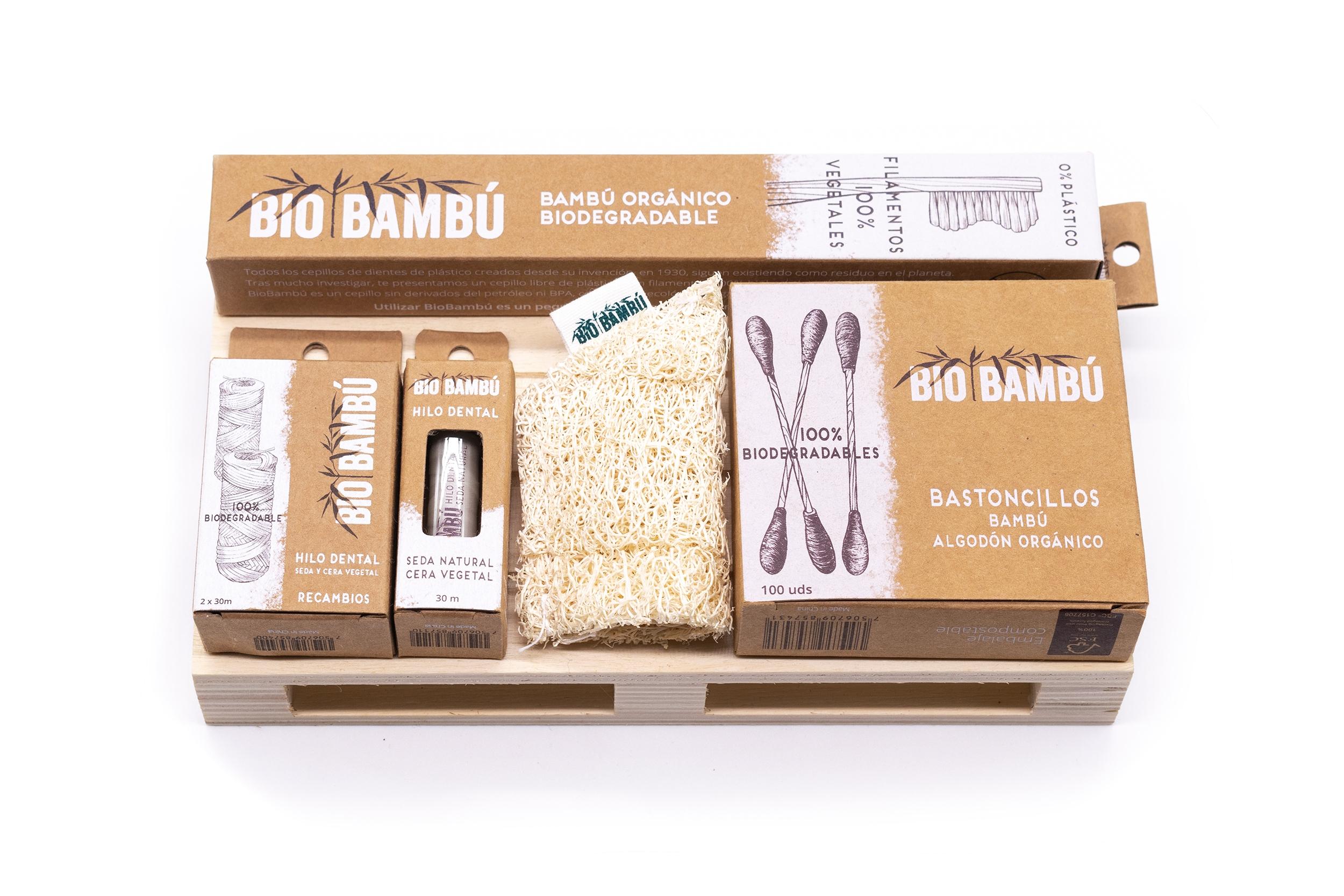 Regalo Palet-Linea Biobambú completa+capuchón