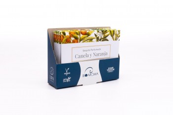Dispensador saquito Canela- Naranja. 6 unidades