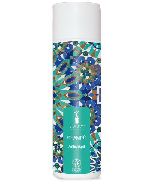 Champú Anti-caspa y regula el cuero cabelludo. 200 ml. Bioturm