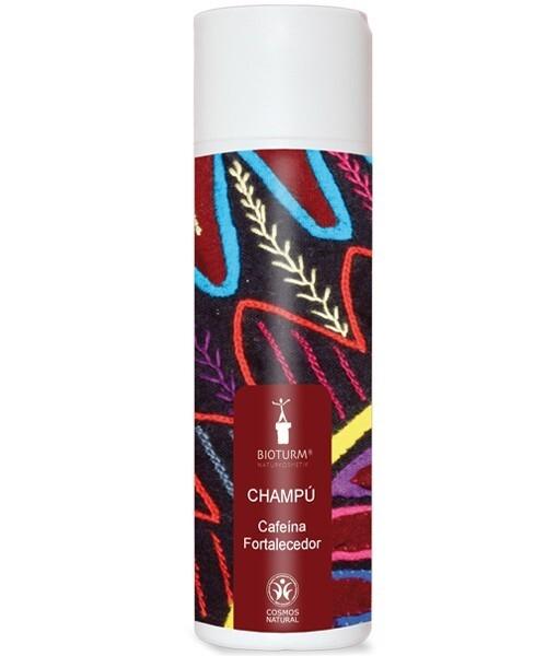 Champú Fortalecedor con Cafeína activa para cabellos débiles. 200 ml. Bioturm