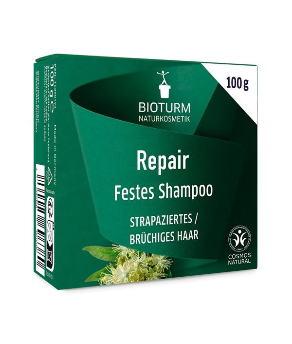 Champú sólido Cabello Dañado, reparador Bioturm. 100 gr. Vegano
