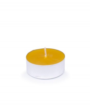Vela de cera pura de abeja Té