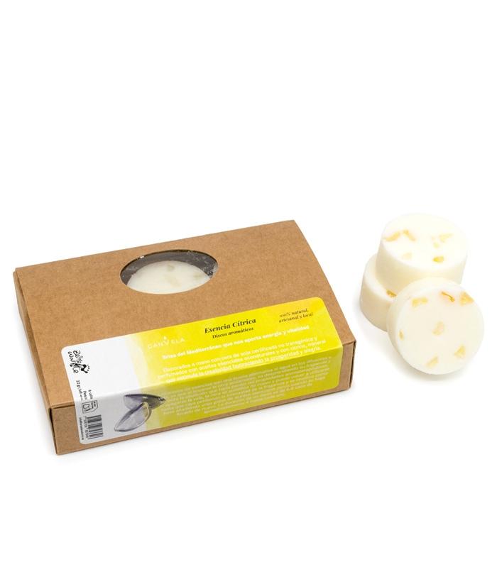 Discos aromáticos Esencia cítrica