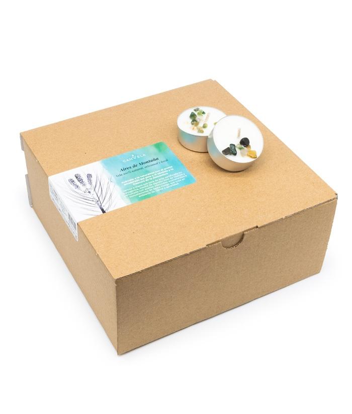 Vela de té perfumada Aires de Montaña