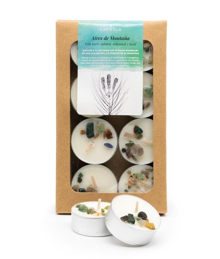 Vela de té perfumada Aires de Montaña