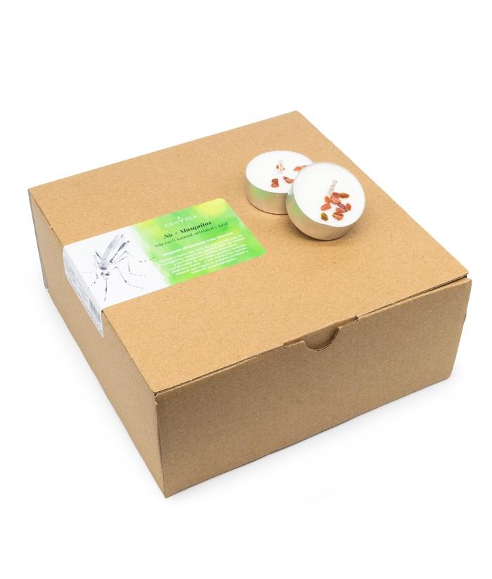 Vela de té perfumada No+Mosquitos