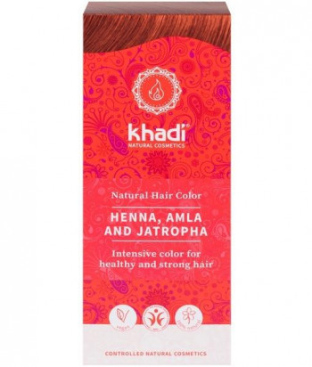Henna natural Amla & Jatropha Khadi