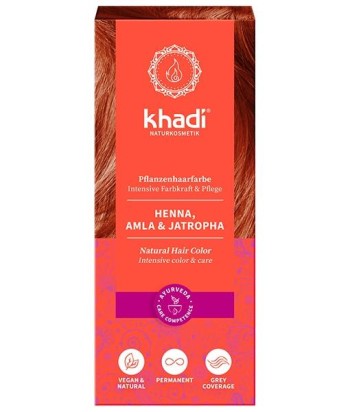 Henna natural Amla & Jatropha Khadi