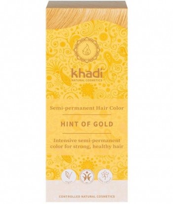 Tinte natural Rubio dorado Khadi