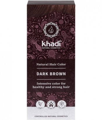 Tinte natural Castaño oscuro Khadi