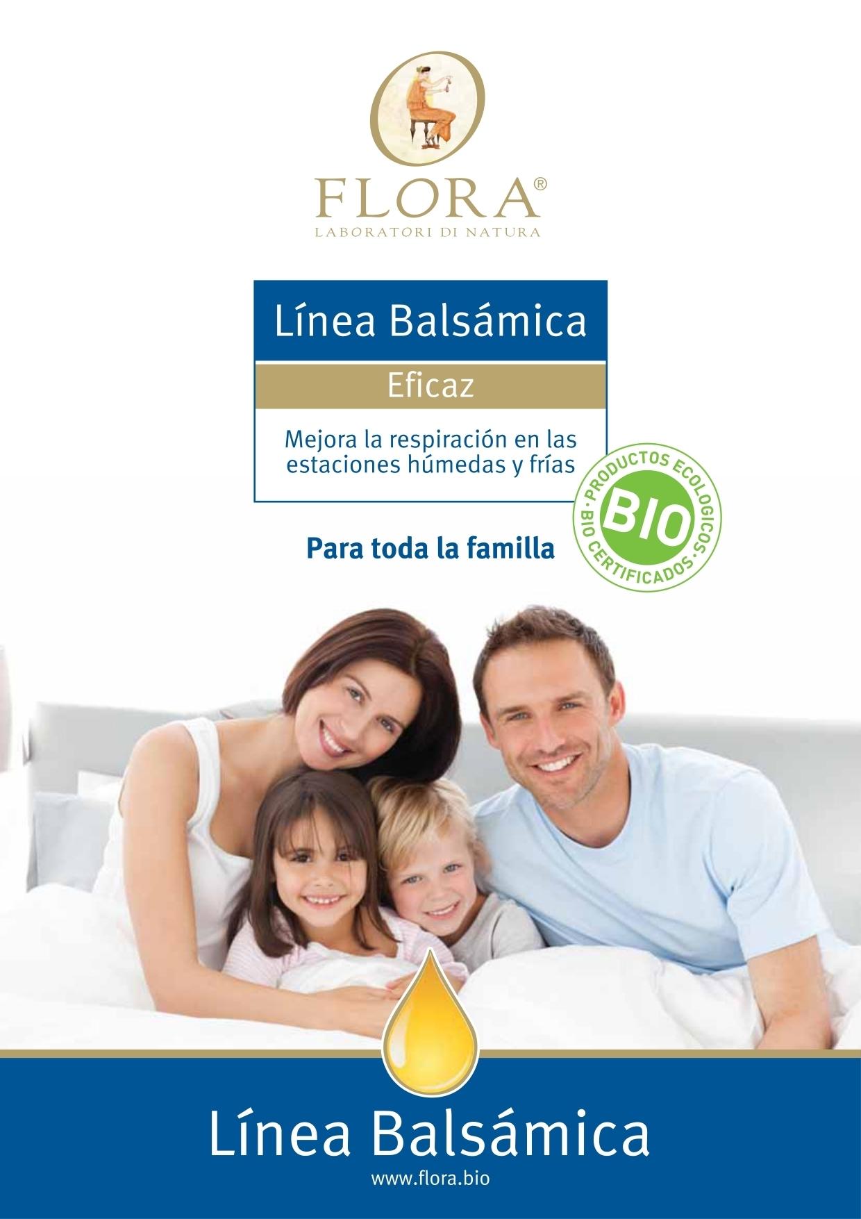 Hoja informativa línea Balsámica Flora