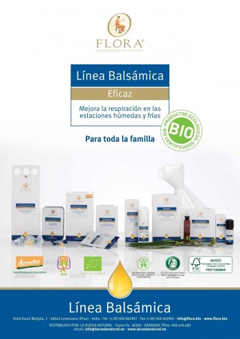 Hoja informativa línea Balsámica Flora