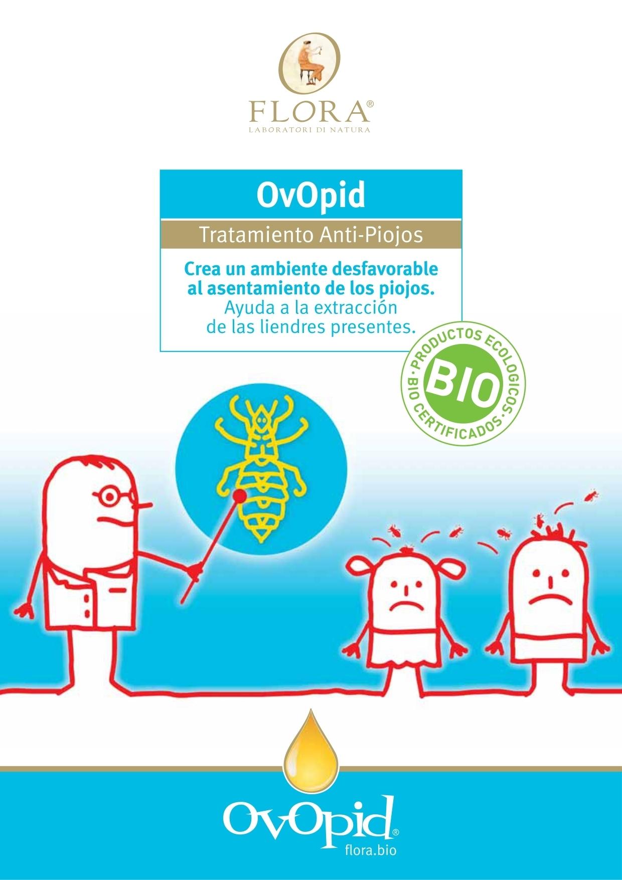 Hoja informatica línea Ovopid Flora