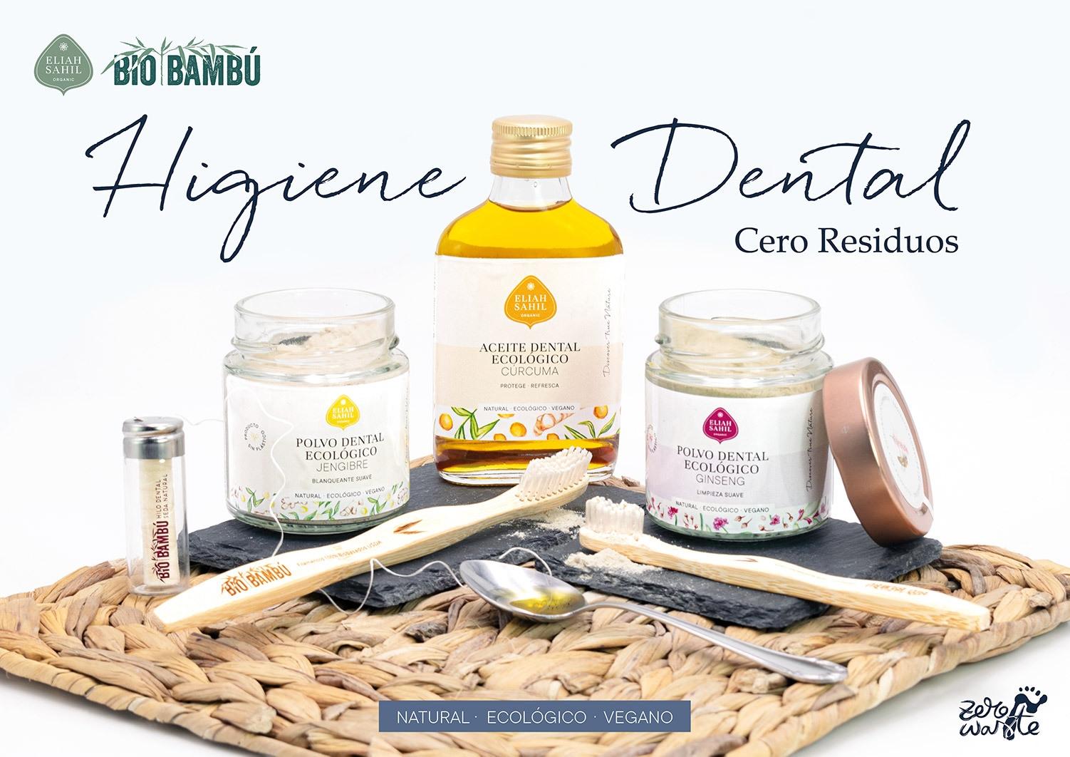 Cartel Higiene dental 0 residuos: Eliah Sahil y BioBambú. A3