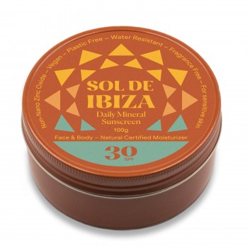 Latita Crema Solar SPF30 Sol de Ibiza 30 ml.