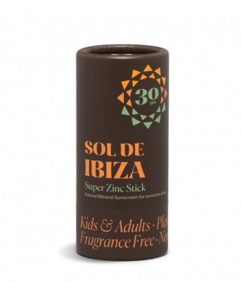 Sol de Ibiza. Stick Solar SPF 30. Barra 45 gr