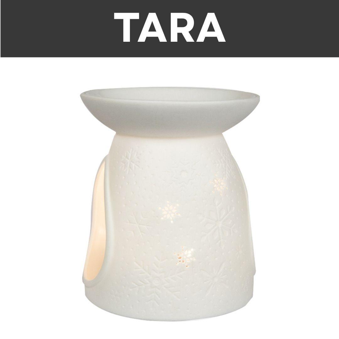 TARA-Difusor a vela de porcelana Nieve. 20%