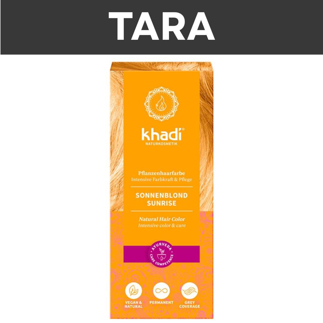 TARA-KHADI-Tinte Rubio Amanecer-Miel 100gr 30%