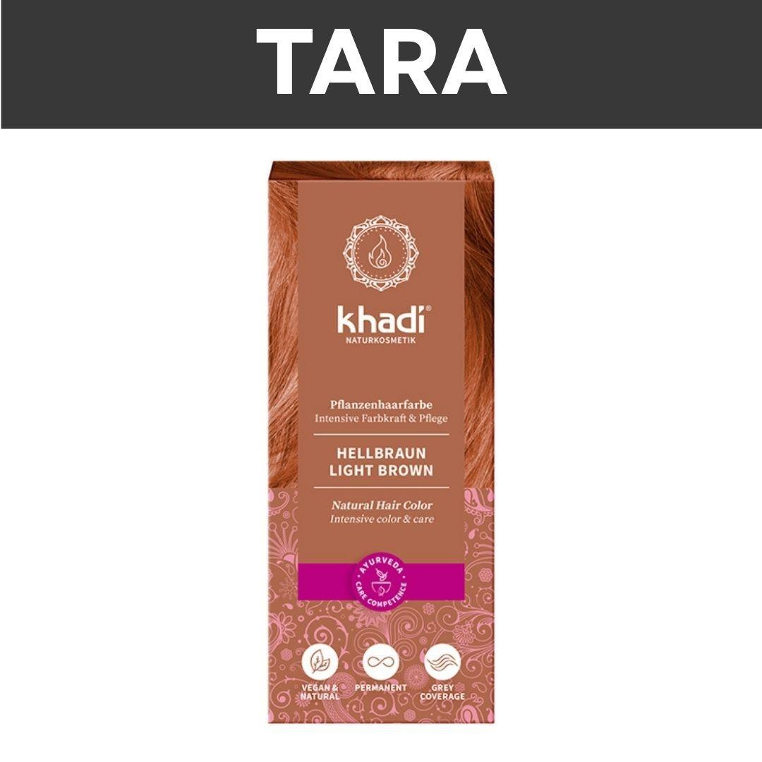 TARA Tinte natural Castaño claro Khadi 50% SIN CAJA