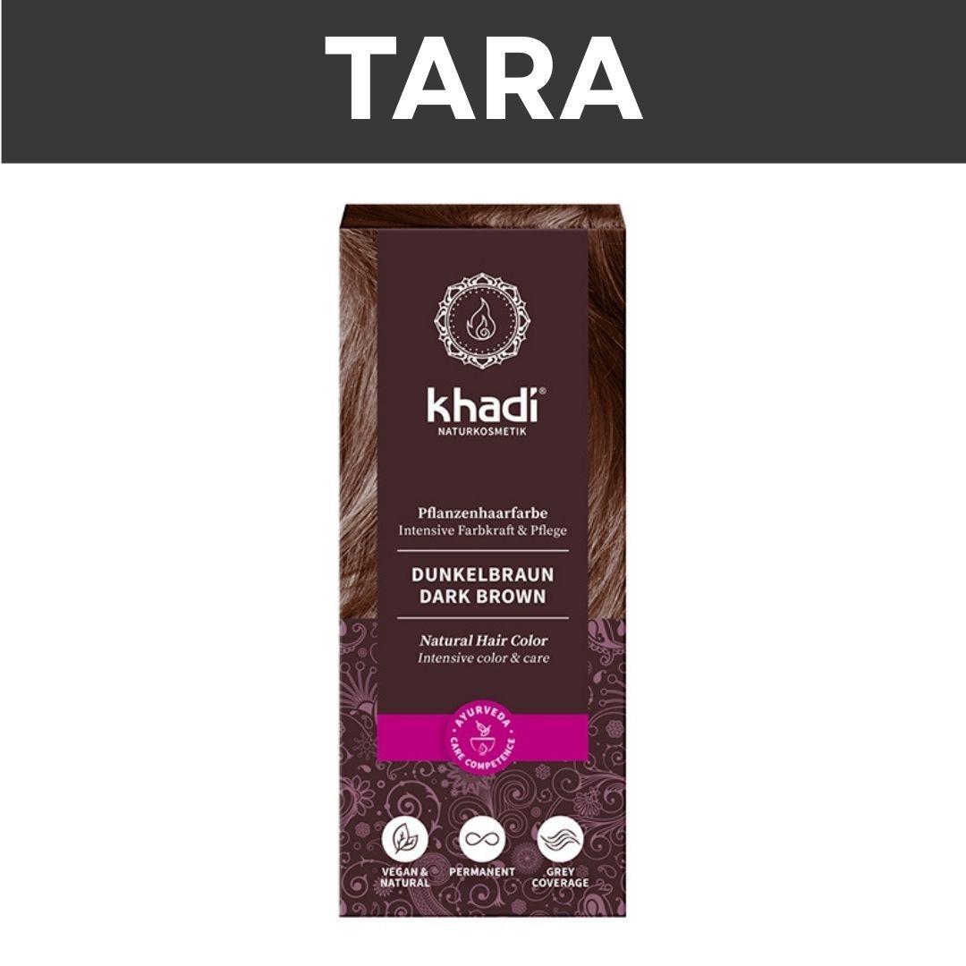 TARA Tinte natural Castaño oscuro Khadi
